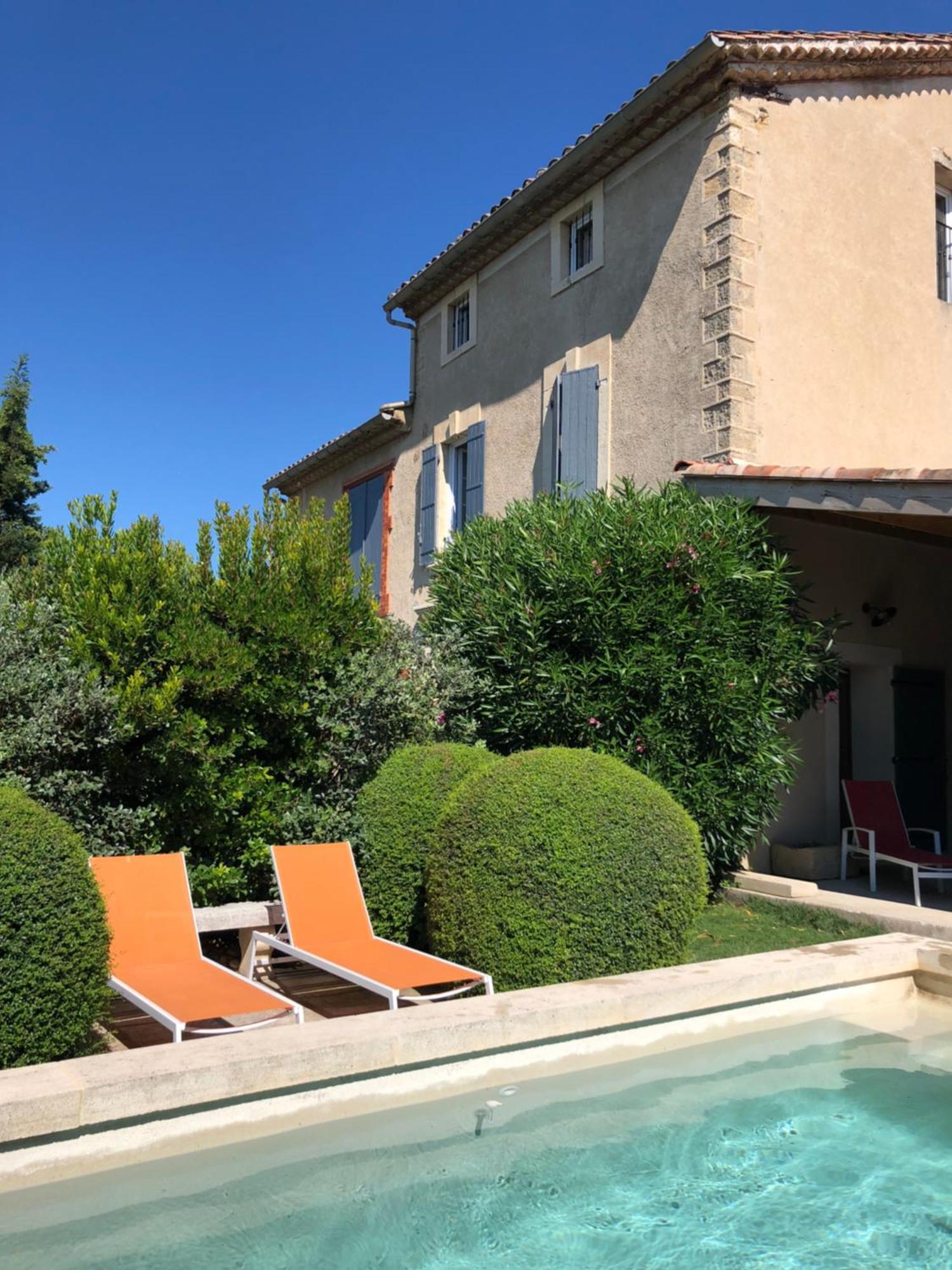 B&B - Le Vieux Figuier Vacqueyras Exterior foto